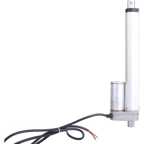 Actionneur linéaire électrique JS TGZ U1, moteur CC 30 mm s 300 N 12 V CC IP45 pour applications multiples (200 mm) (1/5)