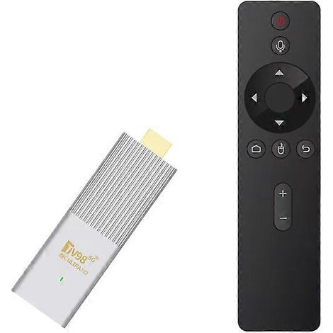 Boîtier TV intelligent Android 14.0 (2024) 2 Go + 8 Go Wi-Fi 5G Quad Core Lecteur multimédia 8K UHD (1/5)