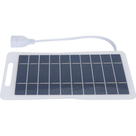 Panneau solaire portable monocristallin en silicium, chargement solaire USB pour camping-car et randonnée. (1/5)