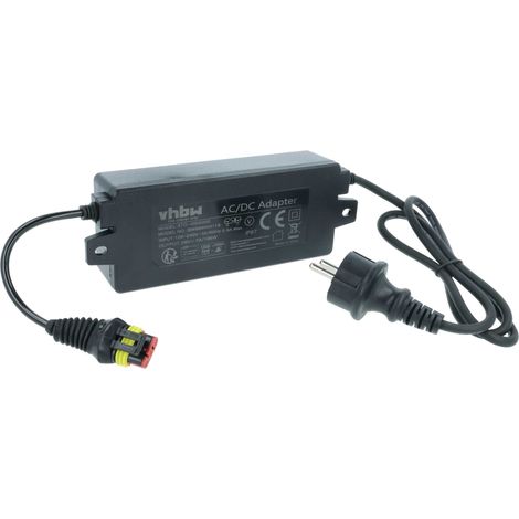 vhbw caricabatterie compatibile con Husqvarna Automower 450X, 435X AWD, 550, 440, 535 AWD batterie di robot tagliaerba