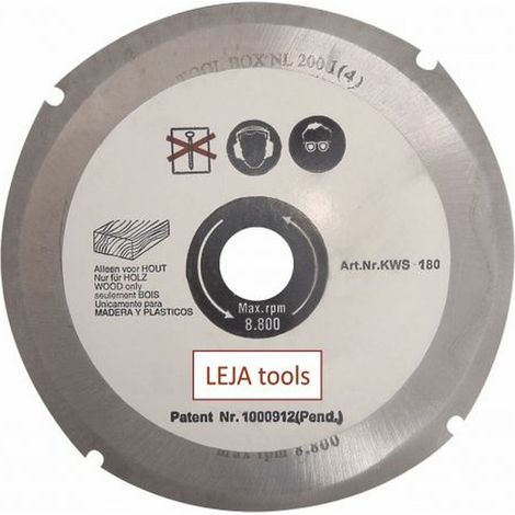 Kreissägeblatt leja-tools kws230pro 230 mm patentiert Rückschlag