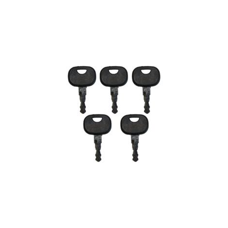 LAN Clé 14603 (10 pièces) - Clés de rechange pratiques pour machines Fendt, Claas, Liebherr, Zetteleyer, Deutz, Manitou, New Holland (pelles, chargeuses, etc.). Lefou (1/2)
