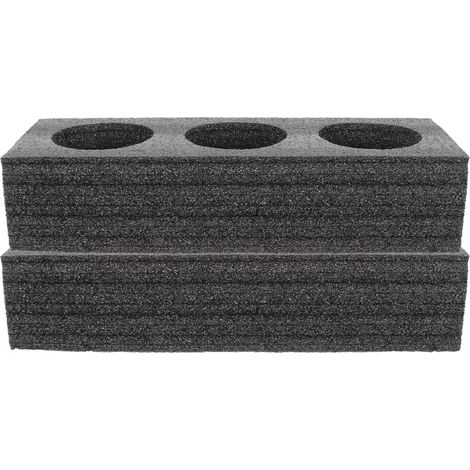 2 Pièces Support Multi pour Boissons à Emporter Plateau Porte Gobelets Compartiments Noir Rangement Pratique pour Café et Soda Lot (1/5)