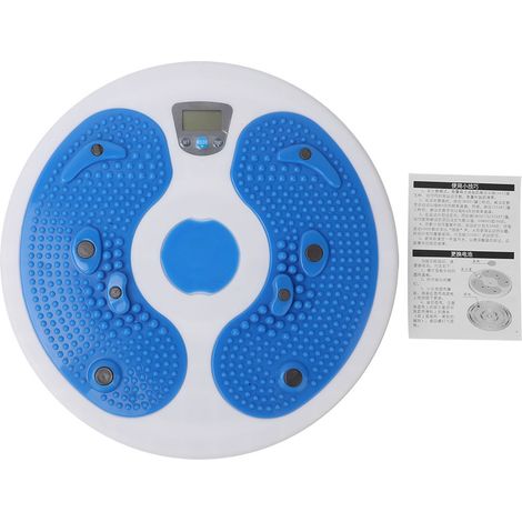 Compteur de calories électronique pour équipement fitness - Plateau magnétique massage et rotation de taille (1/5)