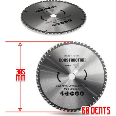 Lame pour CTRMS2100-305DBLA