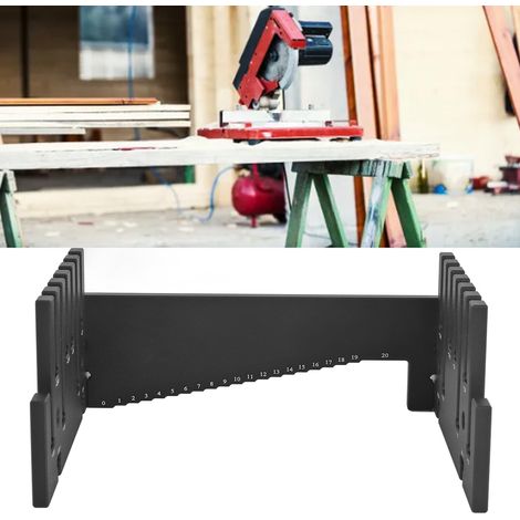 Jauge de hauteur pour mesurer la profondeur des scies circulaires électriques, des machines à graver, des machines à rogner et des têtes de coupe inversées (unités métriques/impériales). Wu Xin Tools (1/5)
