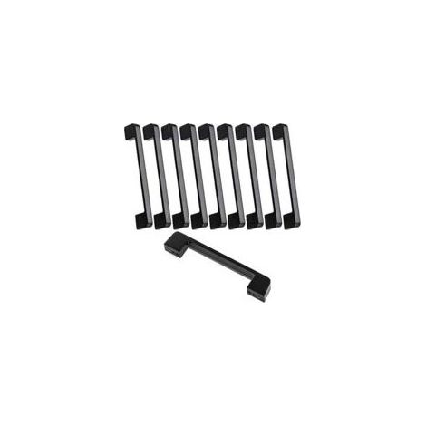 10 furniture handles, 160 mm hole spacing – black kitchen door handles, bar handles, black kitchen handles, 160 mm (1/5)