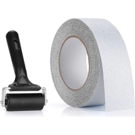 Autres accessoires pour escalier Ruban adhésif antidérapant pour escalier Transparent 10 x 5 cm LangRay (1/4)