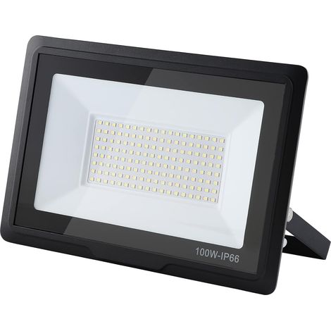1 Projecteur LED 100W,IP66 Etanche Aluminium,Jardin Garage Terrasse (1/5)
