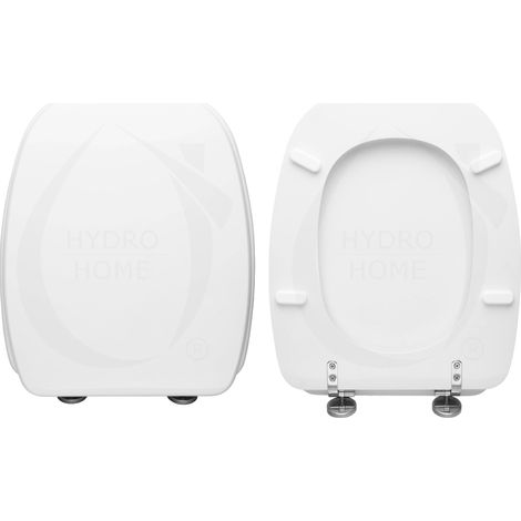 Copriwater Italica Italo Duo Pozzi Ginori legno rivestito in resina poliestere bianco (1/4)