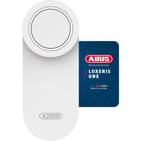 Serrure Connectée LOXERIS One - Smart Lock, Contrôle d'Accès, Blanc (1/5)