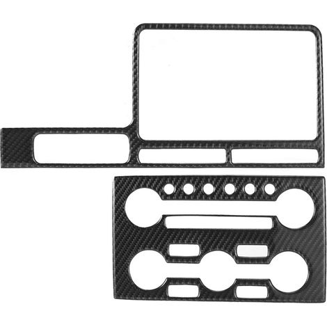 Garniture di Navigazione del Comando Centrale in Fibra di Carbonio per GTR R35 08-16, Copertura Leggera del Pannello del Cruscotto, Decorazione Interna Elegante (1/5)