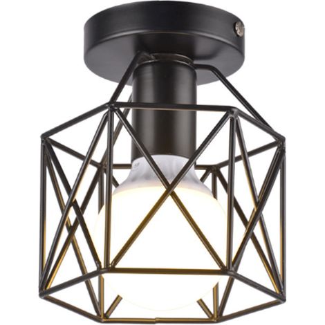 Plafonnier créatif de style industriel rétro (ampoule non incluse) (1/5)