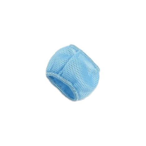 Schutznetze kompatibel mit Mspa Spa-Filter, Netze für aufblasbare Whirlpools, Netzabdeckung, Zubehör für Mspa, Blau, Polyester, 13,5 x 9,5 cm