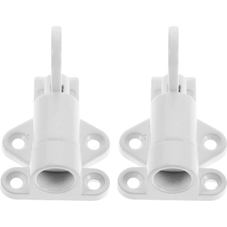 Loquets à Ressort à Fermeture Automatique et Installation Facile Lot de 2 en Alliage D'aluminium, Verrouillage Sécurisé pour Portails et Armoires (1/5)