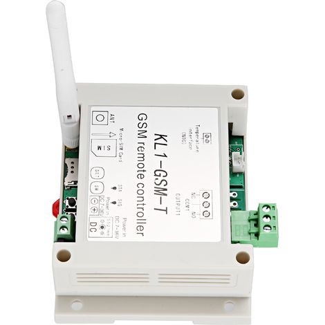 Contrôleur de température à distance GSM avec capteur de contrôle et de surveillance 7-36 V CC (1/5)