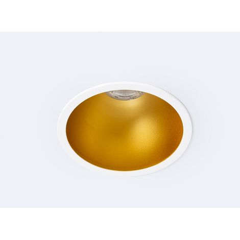 Faretto Downlight LED 5-7W Conico Areni Foro Ø 75 mm 3500K Oro Bianco Caldo 5 W (1/5)