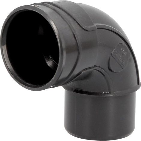 Nicoll – Coude 87°30 mâle femelle Ø100 – Raccord d'évacuation PVC – Système éco-responsable – Confort acoustique ESA4 (1/3)