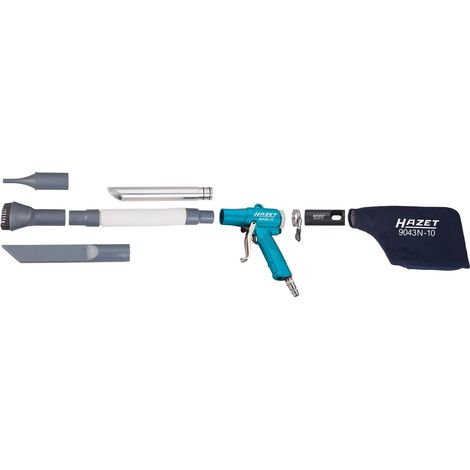 Hazet Saug-/Blaspistole, umschaltbar 9043N-10, Länge 148 mm (1/5)