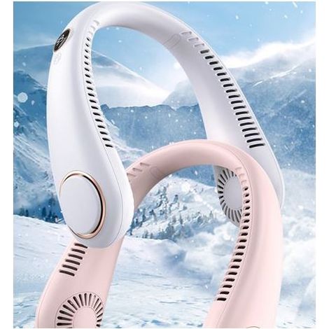 Ventilatore portatile ricaricabile, raffreddamento a 360°, autonomia di 23,5 ore, silenzioso, alimentato a batteria, ventilatore personale da viaggio. (1/4)