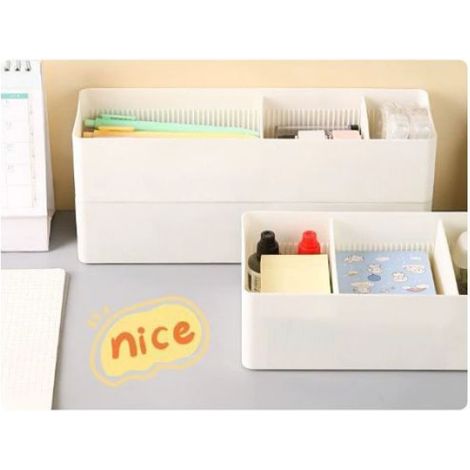 Boîte de Rangement Médicaments Plastique - Coffret à Pharmacie Portable avec Séparateurs Amovibles Maison (1/5)