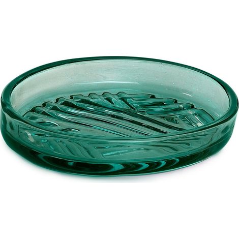 Jabonera De Cristal Verde  Fiordaliso (1/3)
