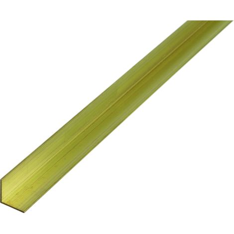 Alberts 470968 Profilo angolare ottone 1000 x 10 x 10 mm