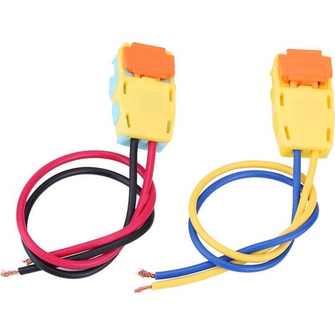 Paire de connecteurs d'airbag de sécurité de voiture, fil de câble à ressort d'horloge pour Sonata Verano Focus Volt. (1/5)