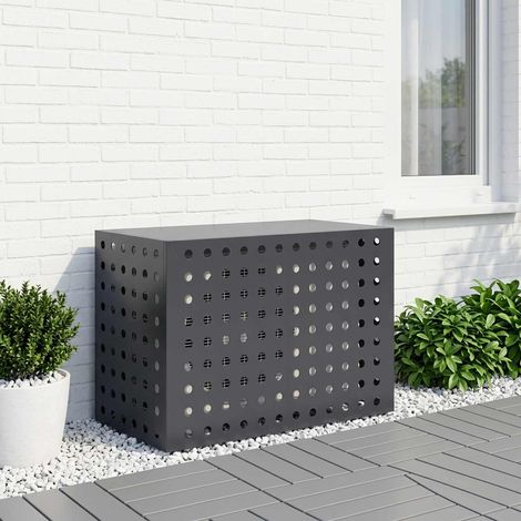 vidaXL Funda para Aire Acondicionado Gris antracita 100 x 50 x 70 cm (1/5)