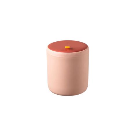 Rosa Mini-Mülleimer, Tisch-Mülleimer, Abfallkorb für Zuhause