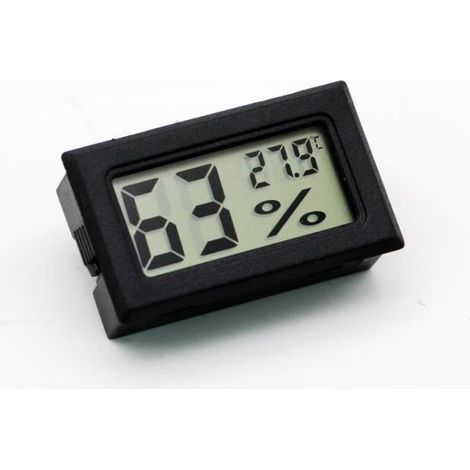 Thermomètre Hygromètre Numérique Compact avec Sonde Intégrée (1/4)