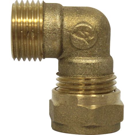 Coude bicone 1/2" (15/21) Mâle - Cuivre Ø16 - Arcanaute (1/5)