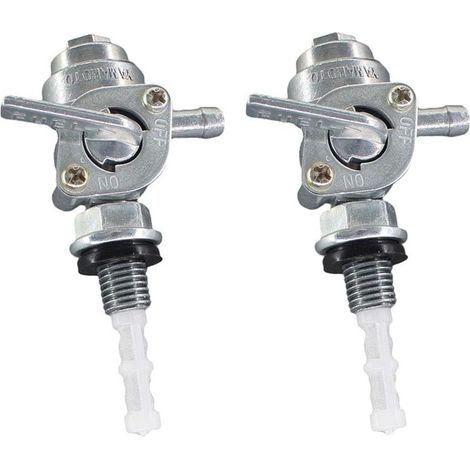2x Rubinetto universale per benzina M10 x 1,25 per generatore di motociclette (1/4)