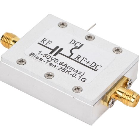 Alimentation coaxiale RF à large bande, polarisation coaxiale micro-ondes 25 kHz-100 MHz (1/5)