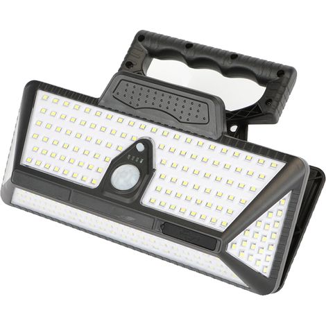Lampe solaire de camping à clip d'extérieur, lumière de jardin domestique, lumière chaude 3600mA extra large 23.5x12.5CM (1/5)