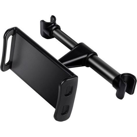 Soporte para coche para teléfono móvil o tableta con ajuste automático al reposacabezas + soporte para número de teléfono para aparcamiento temporal. (1/5)