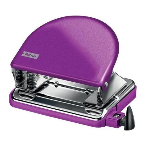 TALADRO METALICO MODELO 52 WOW CAPACIDAD 20 HOJAS COLOR MORADO PETRUS 626522