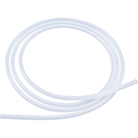 Tuyau en silicone de 3 mm ID x 6 mm OD - 3 mètres, Tuyau de qualité alimentaire flexible en silicone transparent pour transfert de pompe (1/5)
