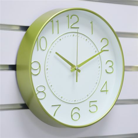 [8-inch 20cm] Modern Wall Clock, Battery Powered (Not Included), Wall Clock, Watch, Wall Clock, Clock Wall Watch, Suitable for Living Room/Bedroom/Kitchen/Office/Nursery Decoration, Simple Clock Decor (1/5)