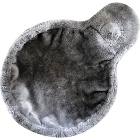 Hamac pour Chat - Convient aux Structures d'escalade Hamac en Peluche Doux pour Chat Adapté Au Cadre d'escalade avec Installation d'arbre Suspendu Cuillère épaissi (1/3)