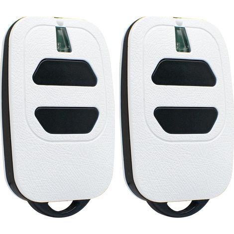 Lot de 2 émetteurs portatifs DEA2 pour porte de garage-Muntra