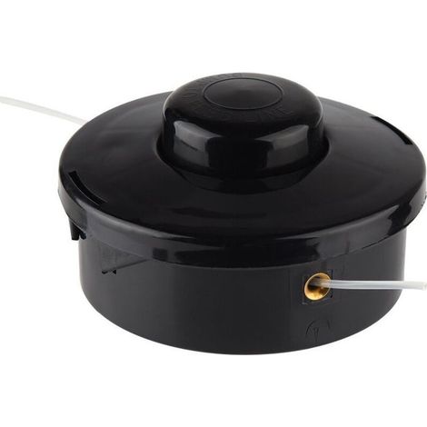 Tête de débroussailleuse nylon Tap & Go – Système semi-automatique – Pré-chargée avec 2m de fil 2.4mm – M10 x 1.25 à gauche (1/2)