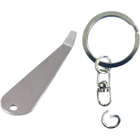 Coffee Filter Remover, Avec Anneau Porte-Clés, Outil D’Extraction De Panier Filtre À Café En Acier Inoxydable, Accessoire De Démontage Du Bol À Poudre Pour Machine Expresso, Compact (1/5)