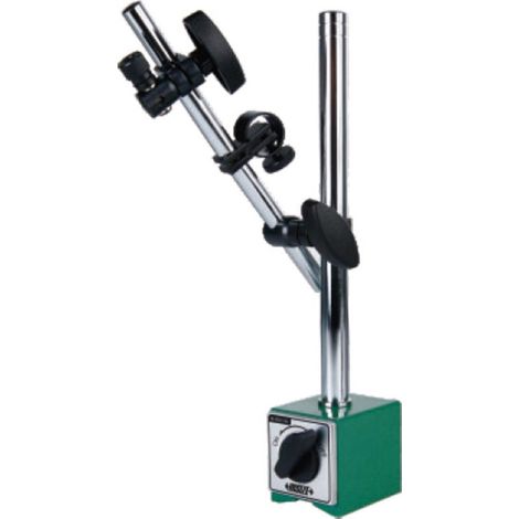 Insize 6202-80 Soporte magnético de gran resistencia con 80 kg de fuerza para trabajos profesionales, gris (1/5)
