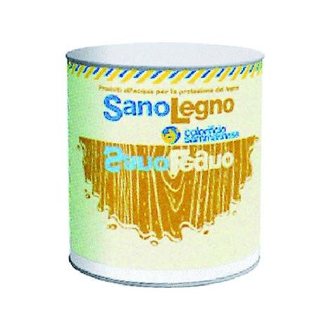 Colorificio Sammarinese Impregnante 'Sanolegno' Lt. 0,750 Castagno Cf. 6 Pz