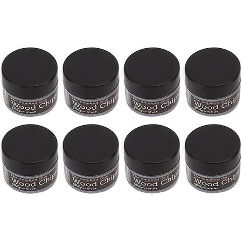 8 coffrets de copeaux de bois pour fumer cocktails whisky chips de fumage sciure pour boissons (1/5)