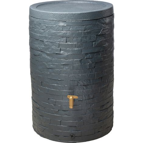 4rain ARONDO serbatoio per pioggia 250 litri grigio grafite