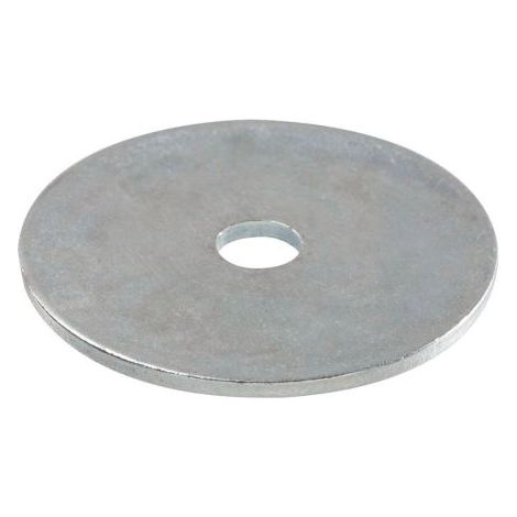 Rs Pro – Rondelle plate en acier 1/4 x 9/16 pouce – Pack de 100 – Pour assemblages industriels et bricolage