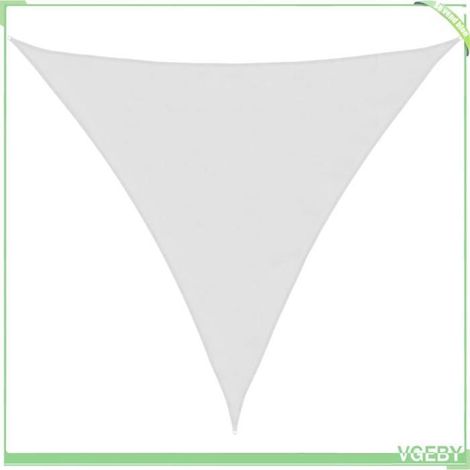 Voile d'ombrage - FAFEICY - 4000918 - gris clair - 4x4x4 m - polyester Oxford PU anti-UV (1/5)