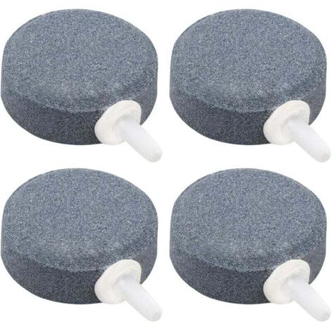 Lot de 4 Pierres Diffuseurs d'Air pour Aquarium, Augmente l'Oxygène, Pour Aquariums, Étangs, Pompe à Air, Accessoires d'Aquariophilie (1/4)